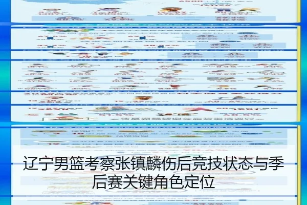 辽宁男篮考察张镇麟伤后竞技状态与季后赛关键角色定位 | pg